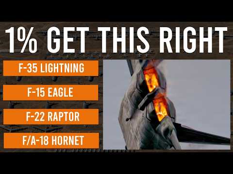 Can You Name The Aircraft From Just ONE Part?