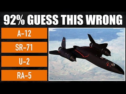 Can You Guess The MOST FEARED Aircraft?