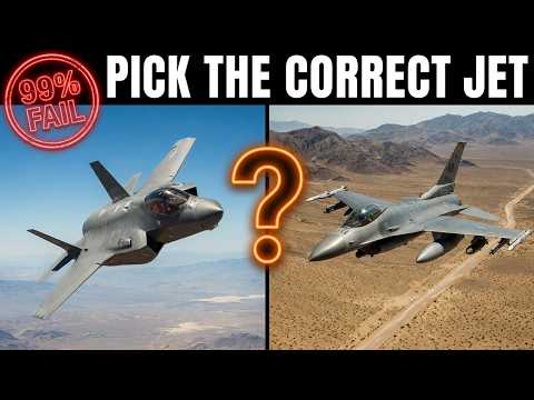 Can You Guess the Fighter Jet? ✈️ Military Aircraft Photo Quiz