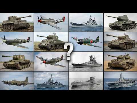 Most Men Can't Name Guess These 56 WWII Military Machines. Can You?