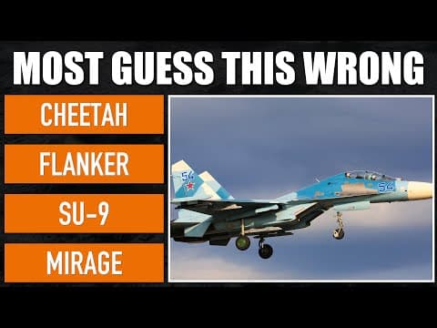 Can You Guess These JET AGE Aircraft?