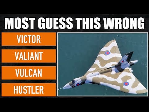 Can You Guess These COLD WAR Aircraft?