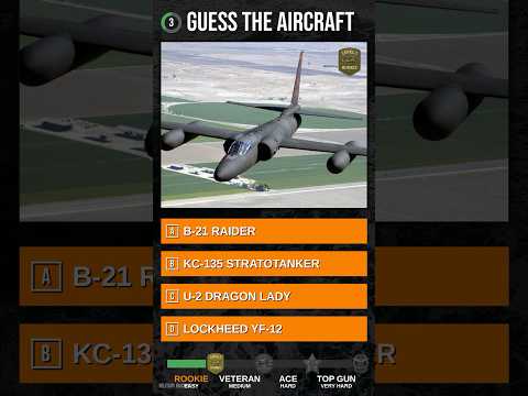 Spy Planes Quiz: Can You Get 4/4? #aviation
