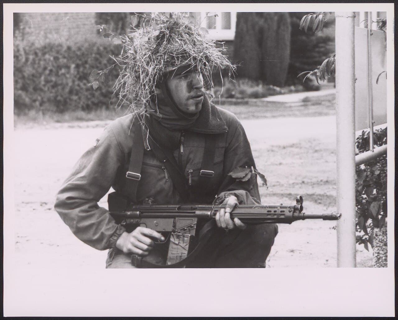 German Bundeswehr soldiers during a NATO training exercise in Europe