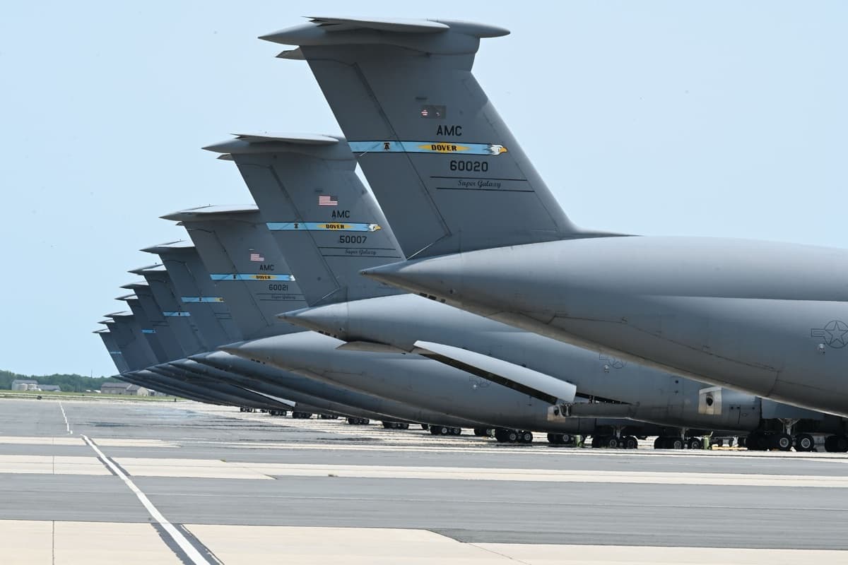 Lockheed C-5 Galaxy Transport Aircraft