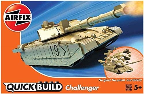 Airfix Quick Build Challenger tank snap-together model kit