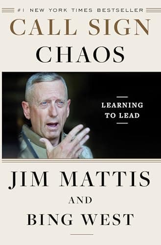 Call Sign Chaos by Jim Mattis book cover