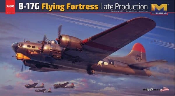 HK Models 1/32 B-17G Flying Fortress Model Kit