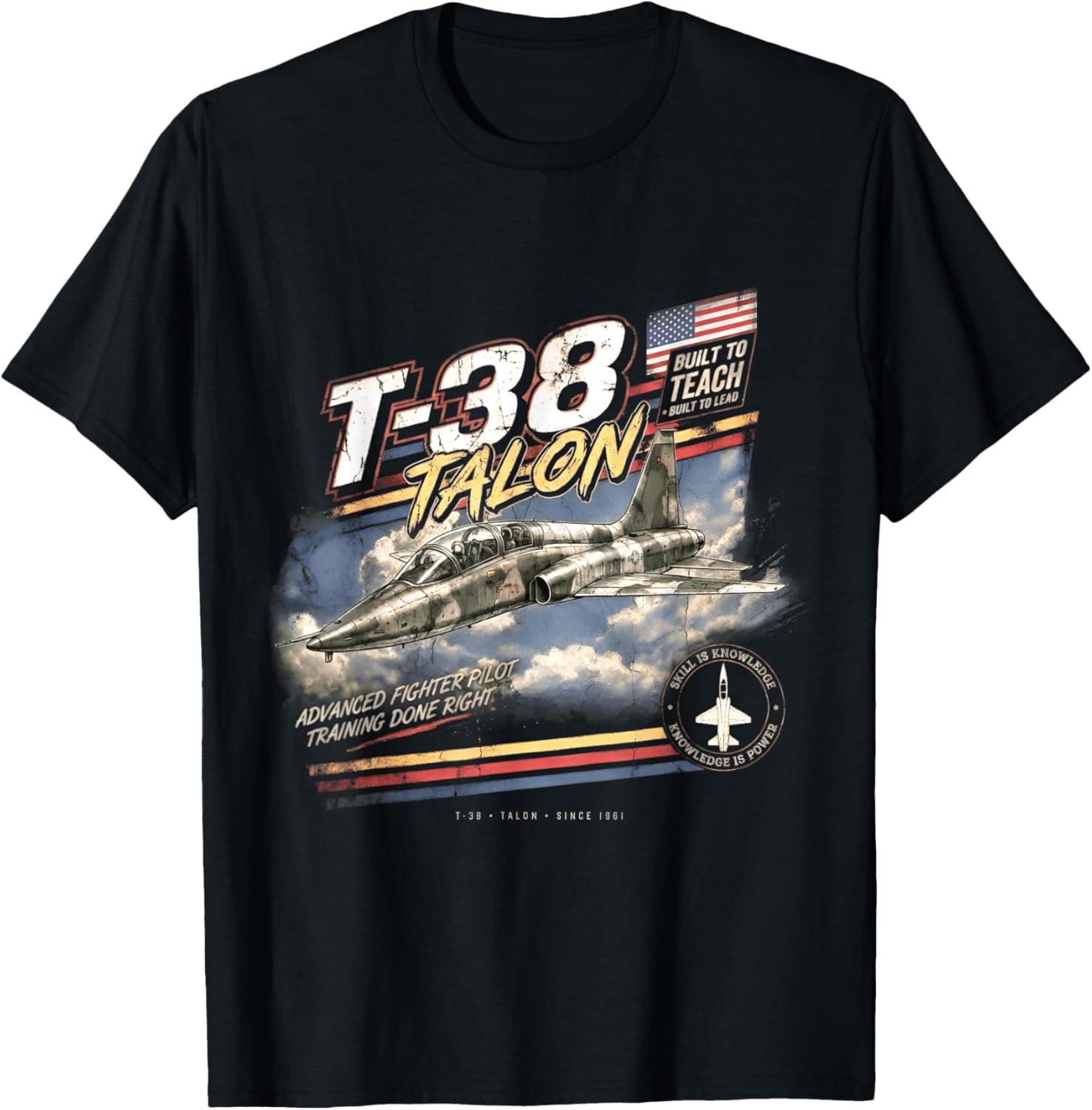 T-38 Talon Vintage/Retro Collectable Design T-Shirt
