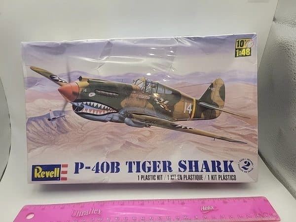 Revell P-40B Tiger Shark Model Kit
