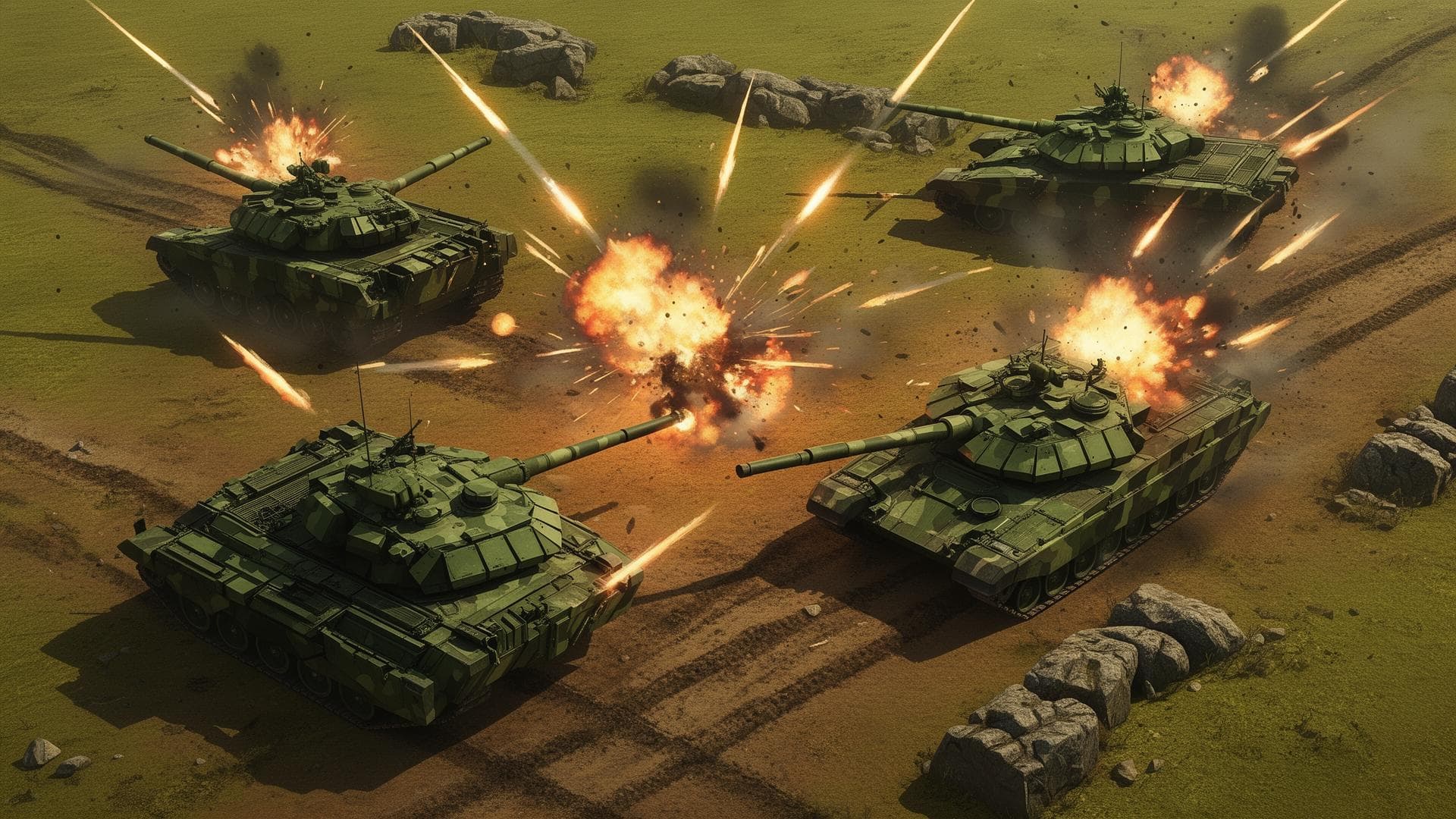 Lone Tank Game