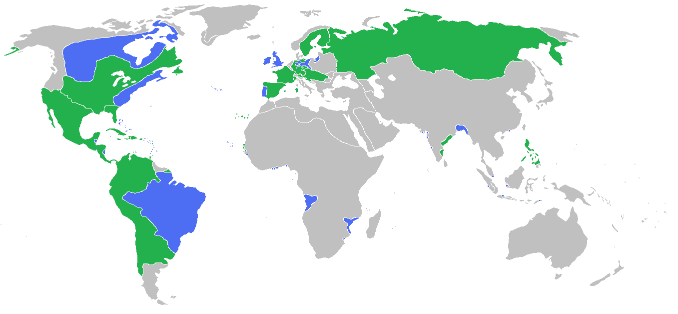 British and French diplomats at the signing of the Treaty of Paris, 1763