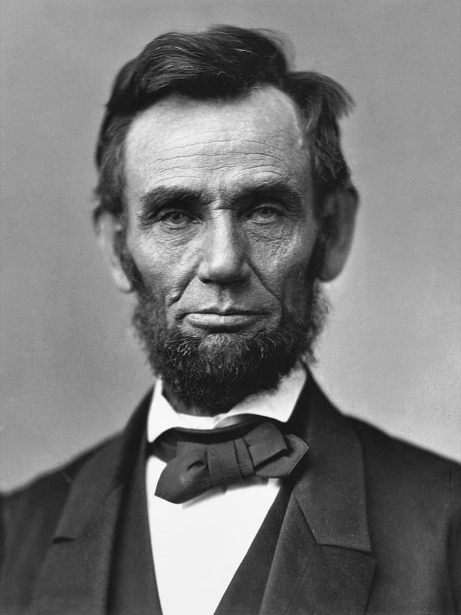 The Lincoln Memorial in Washington, D.C., honoring America's greatest wartime president