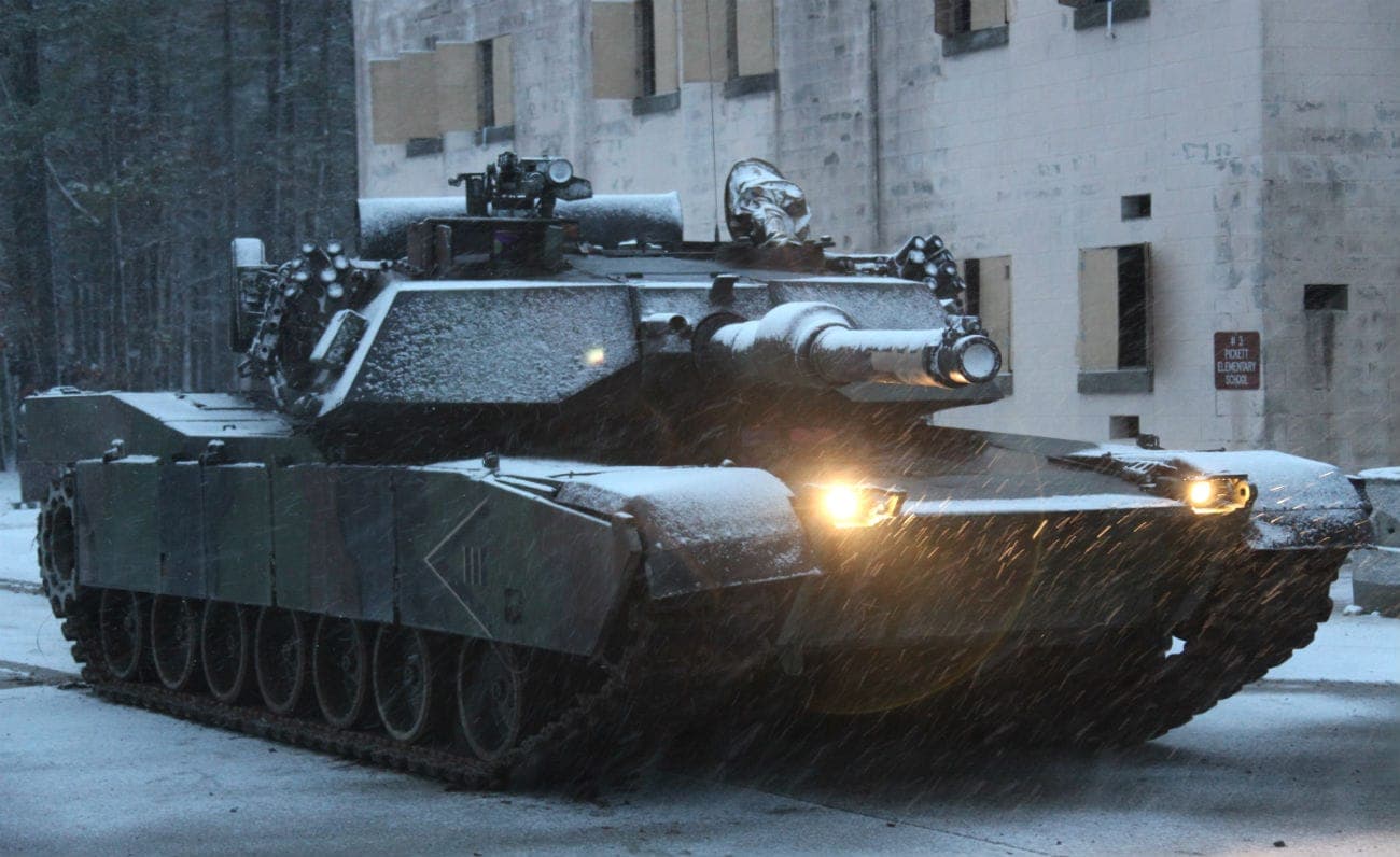 M1 Abrams main battle tank