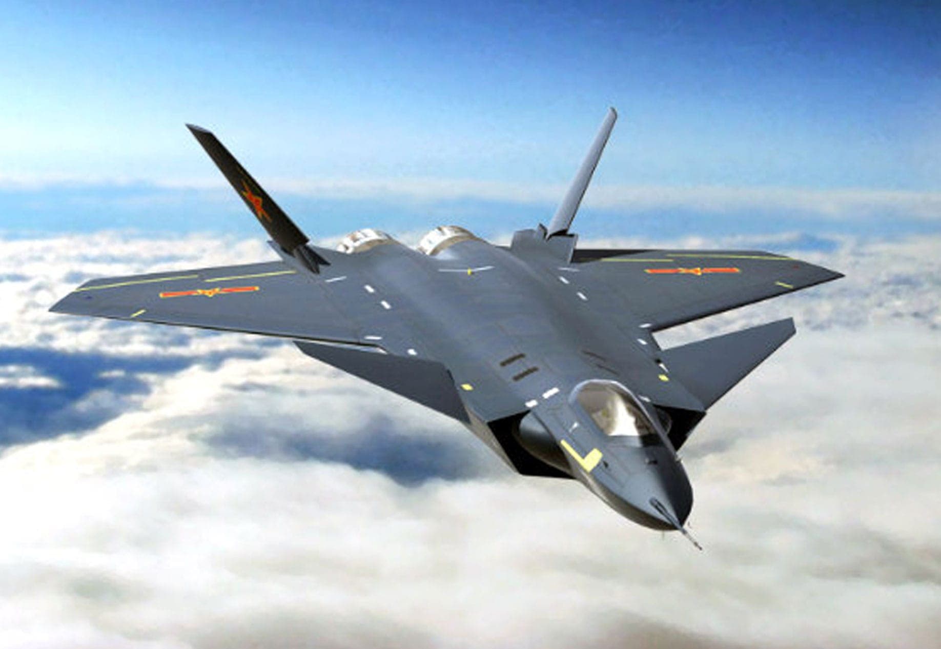 Chengdu J-20 Black Eagle Stealth Fighter
