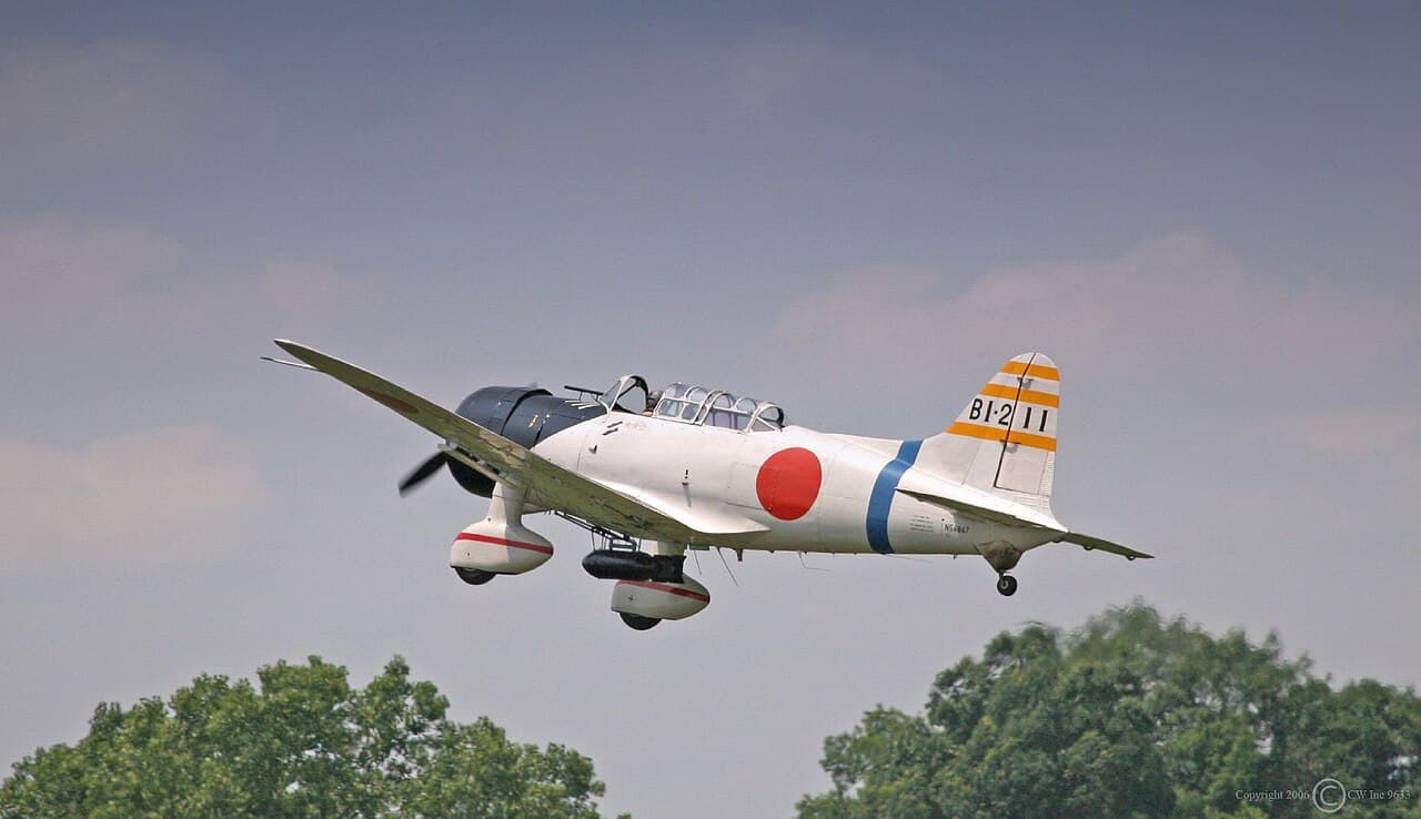 Aichi D3A1 Type 99 Carrier Dive Bomber