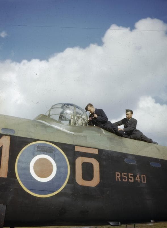 Avro Lancaster at RAF Waddington, October 1942