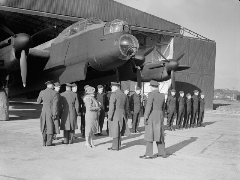 Avro Lancaster at RAF Warboys, Bomber Command