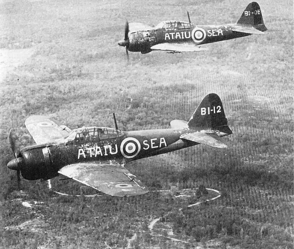 Captured A6M Zero being evaluated by Allied intelligence