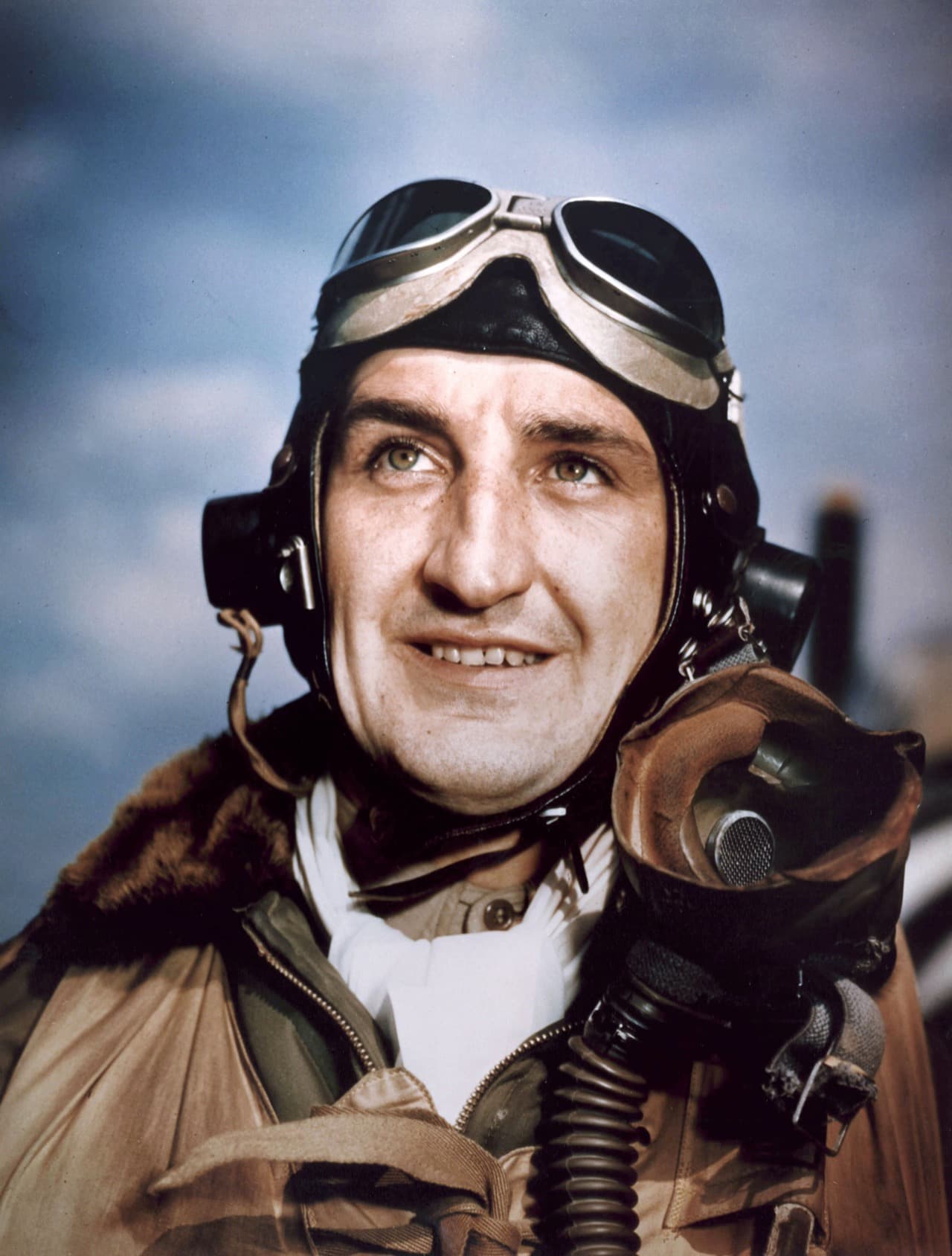 Colonel Francis "Gabby" Gabreski, top-scoring P-47 ace with 28 aerial victories