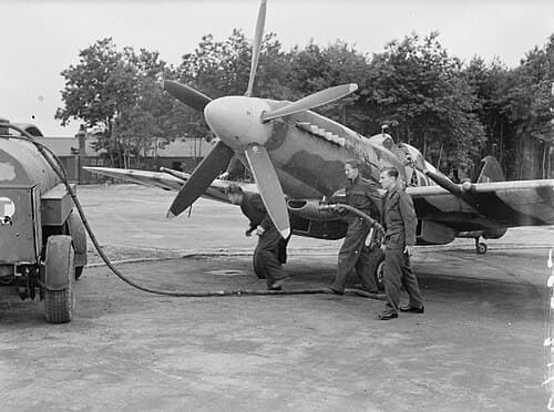RAF Fighter Command Spitfire during World War II