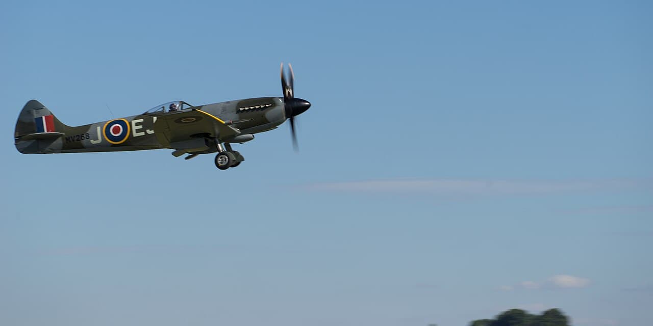 Vickers Armstrong Spitfire FR XIV fighter-reconnaissance variant