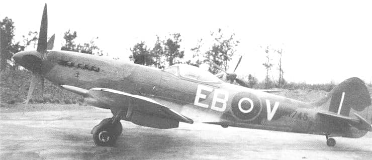 Spitfire Mk XIV of No. 41 Squadron RAF