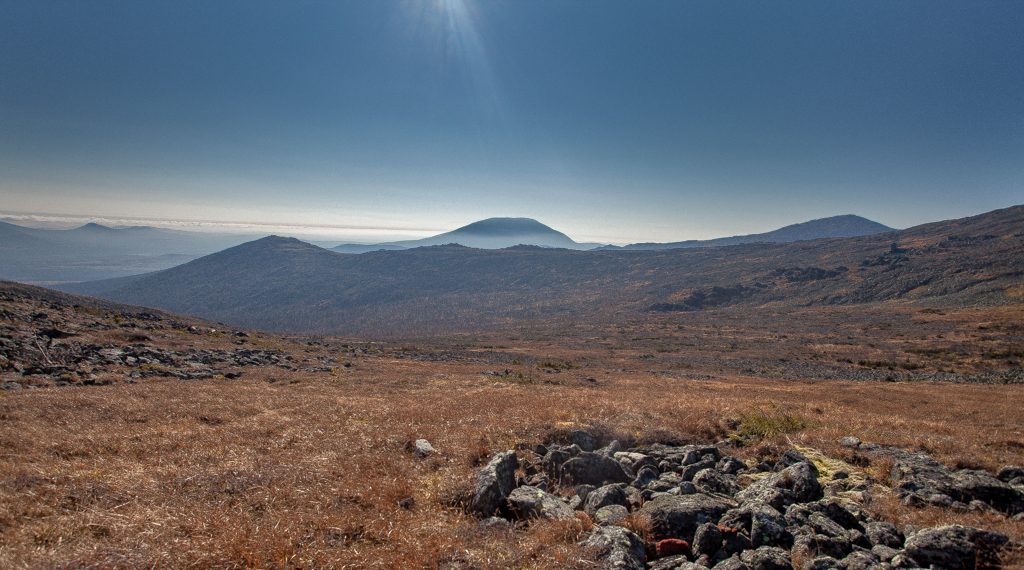 Kosvinsky Kamen mountain in the Ural Mountains of Russia, believed to house strategic nuclear command bunker
