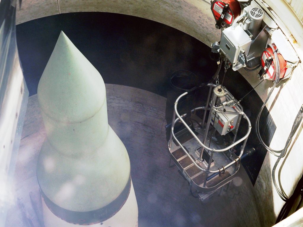 F.E. Warren Air Force Base in Wyoming, home of the 90th Missile Wing and Minuteman III ICBMs