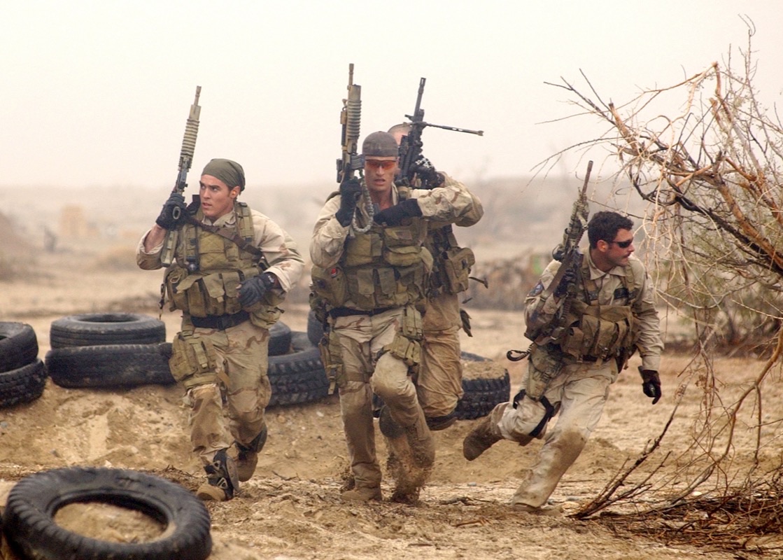 U.S. Army Delta Force 1st SFOD-D special operations operators in tactical gear