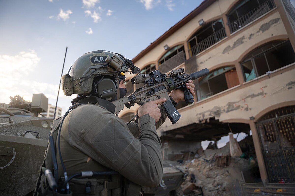 Israeli Shaldag Unit special forces operators during precision strike operations
