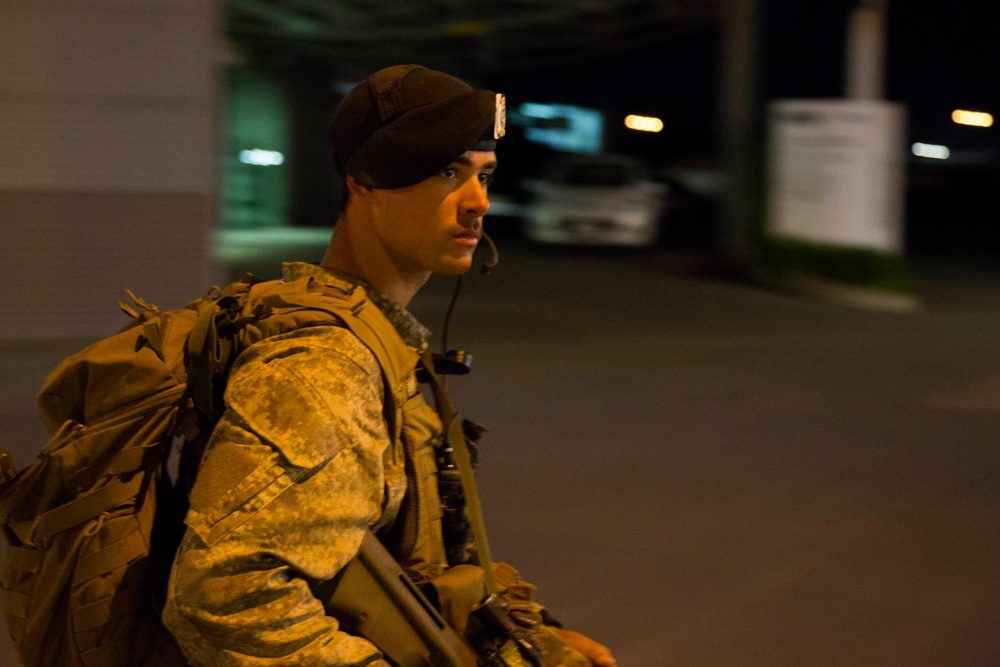 New Zealand SAS special air service operators during military operations