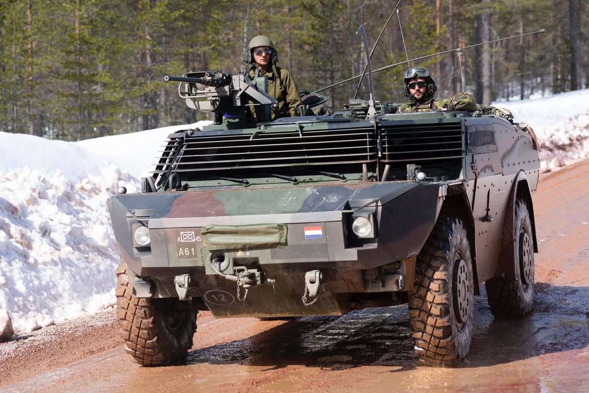 Fennek light armoured reconnaissance vehicle used by German and Dutch forces