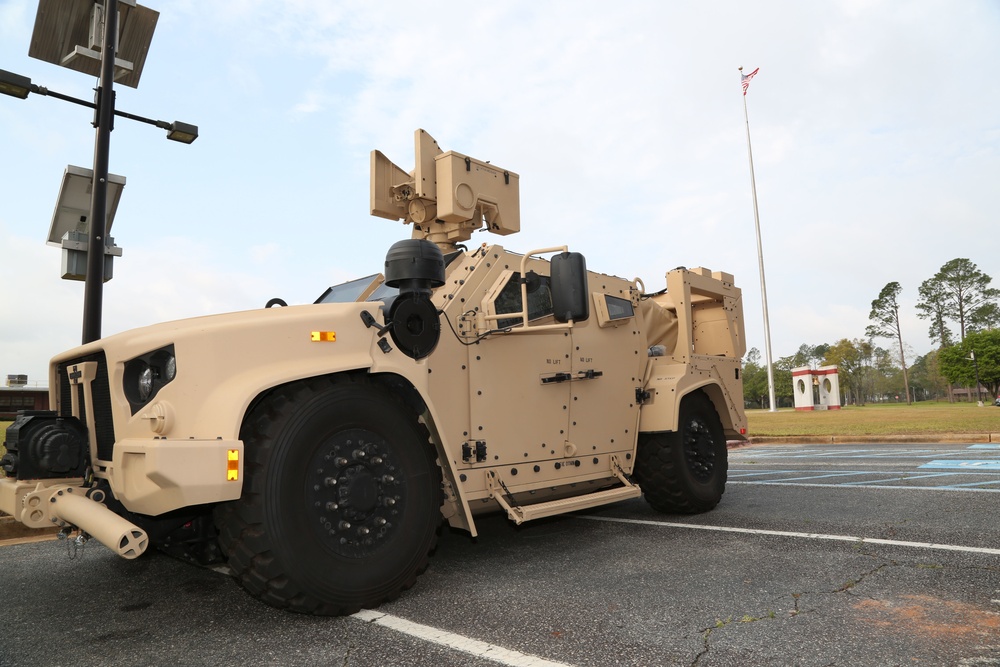 Joint Light Tactical Vehicle on display during a capabilities demonstration