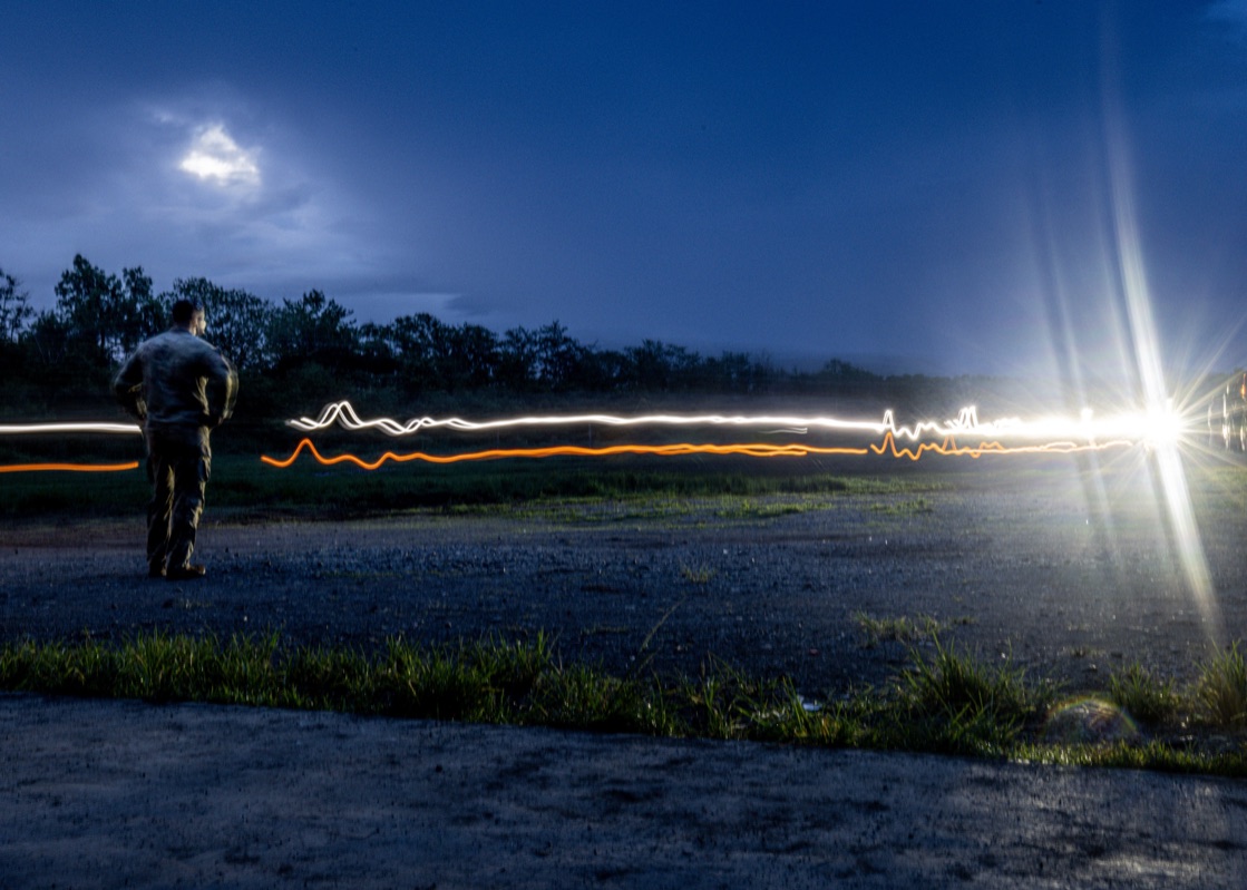 Multiple HIMARS vehicles parked at a military base during a combined exercise in the Philippines