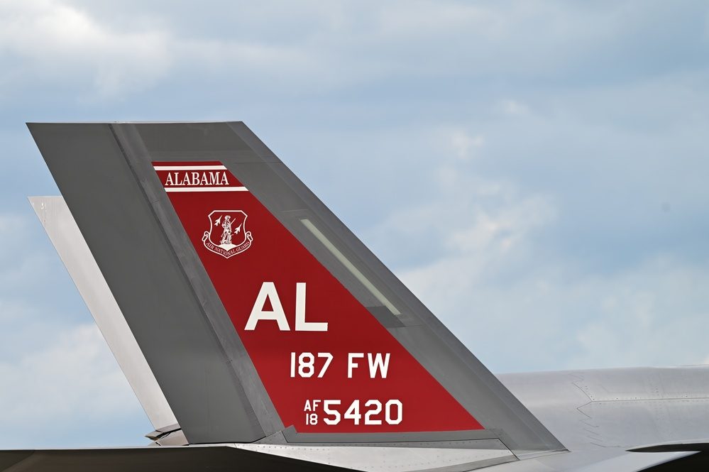 F-35A Lightning II flying during a training sortie