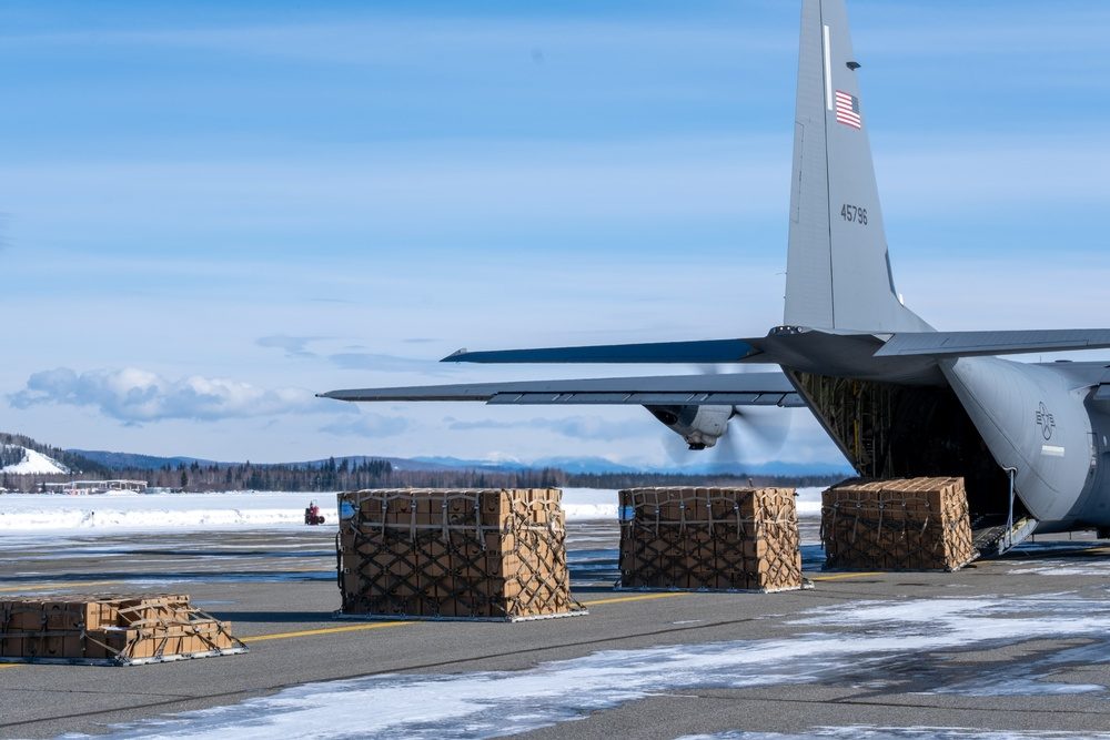 Military transport aircraft supporting ground operations during the Vietnam War era