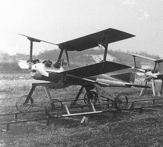 Kettering Bug aerial torpedo, the 1918 predecessor to modern cruise missiles