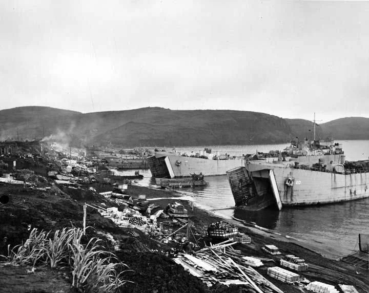Kiska Island invasion operations during the Aleutian campaign