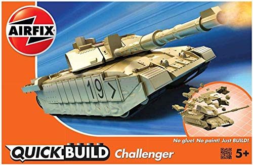 Airfix Quick Build Challenger tank snap-together model kit