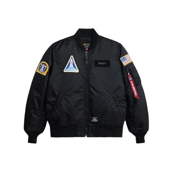 Alpha Industries NASA MA-1 bomber jacket with NASA patches
