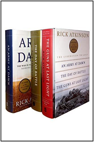 Rick Atkinson Liberation Trilogy boxed set three volumes