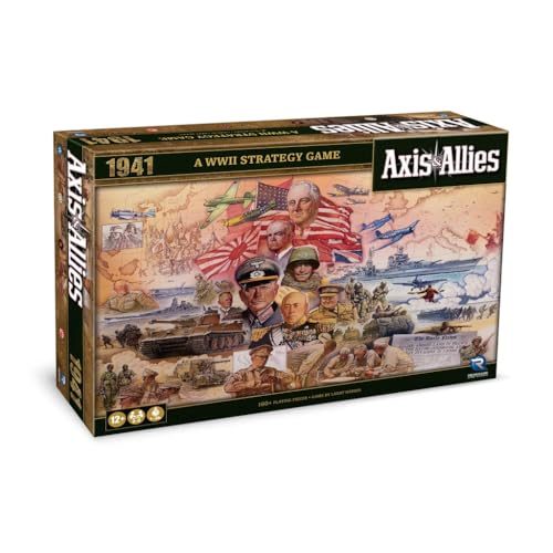 Axis and Allies 1941 board game box and components