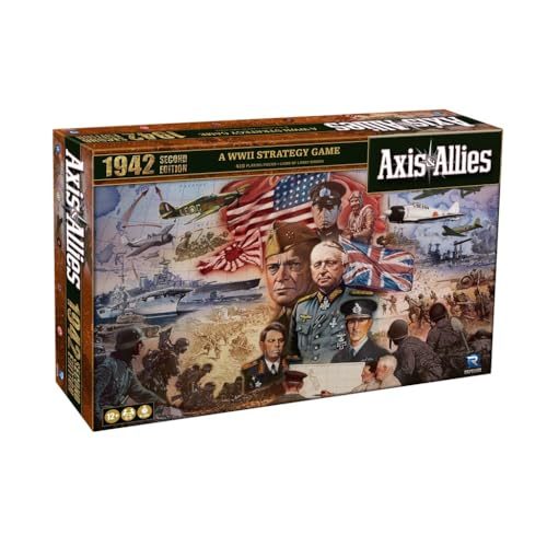 Axis and Allies 1942 Second Edition board game with miniatures