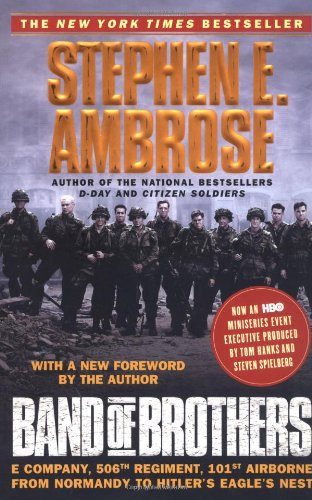 Band of Brothers by Stephen Ambrose book cover