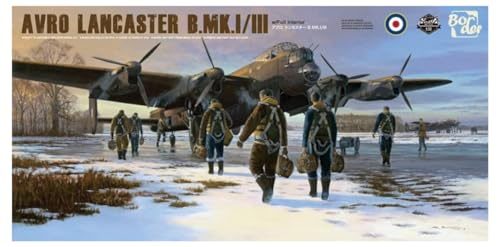 Border Model 1/32 Lancaster with Full Interior Model Kit