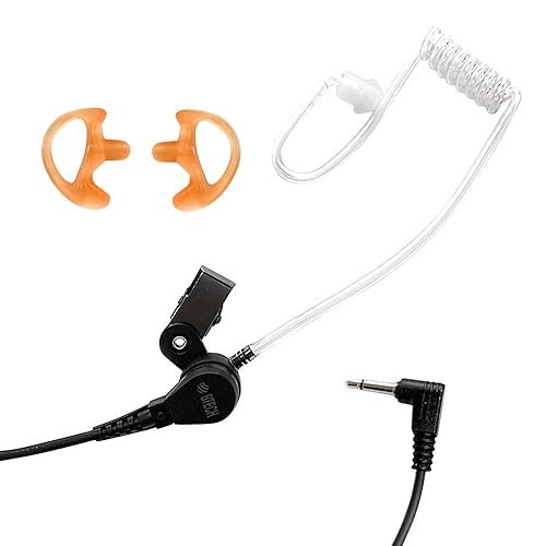 BTECH QHM01 acoustic tube earpiece for scanners