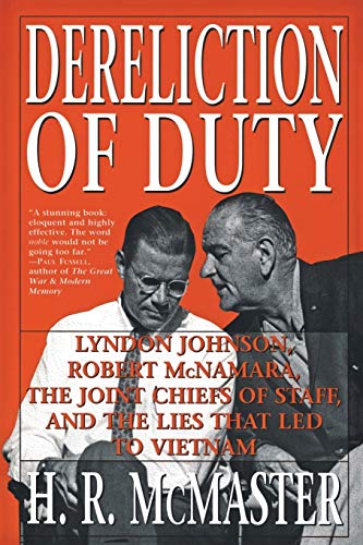 Dereliction of Duty by H.R. McMaster book cover