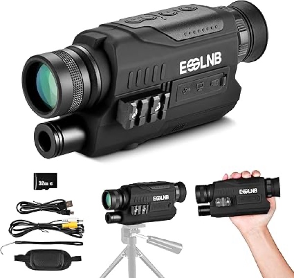 ESSLNB 6x32 night vision monocular with large objective lens