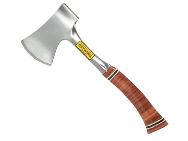Estwing Sportsman's Axe with leather grip